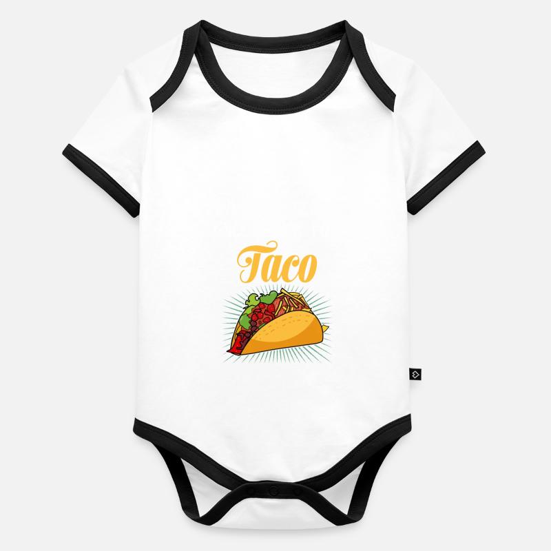 Lohn und Ge Lohnbuchhalter Wird Für Taco Accountin Baby Bio-Kurzarm-Kontrastbody