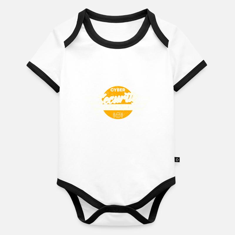 Cyber Security Legend Organic Baby Contrasting Bodysuit