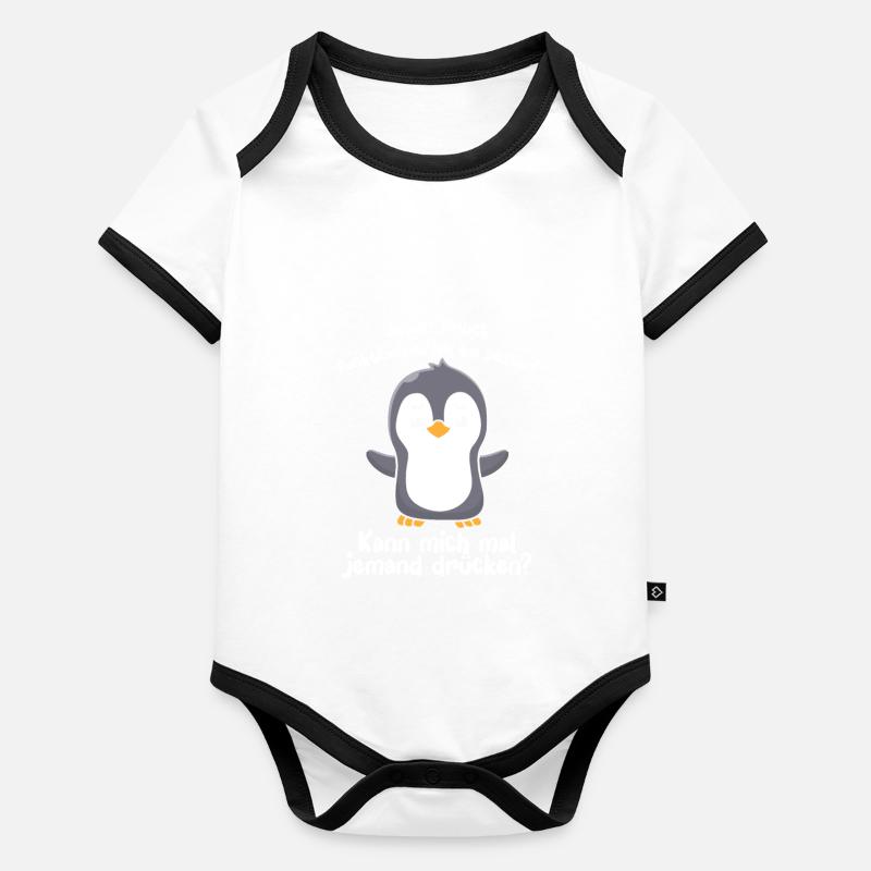I function best under pressure Organic Baby Contrasting Bodysuit