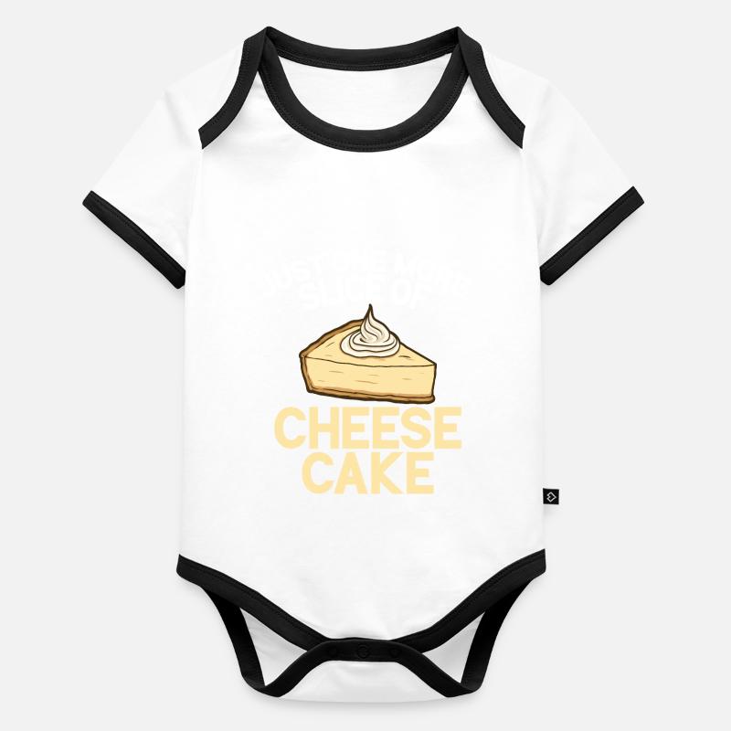 Cheesecake Gift Organic Baby Contrasting Bodysuit