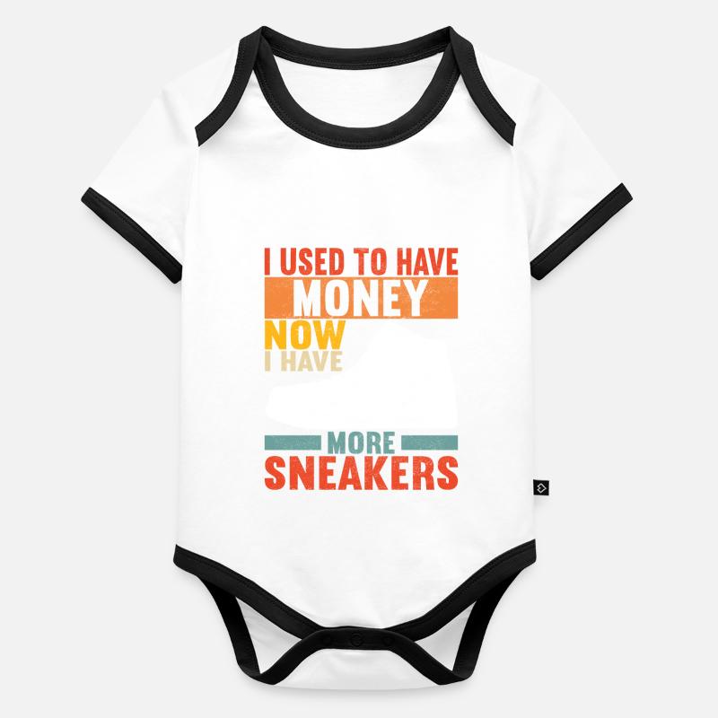 Sneakerhead Sneaker Collector Baby Bio-Kurzarm-Kontrastbody