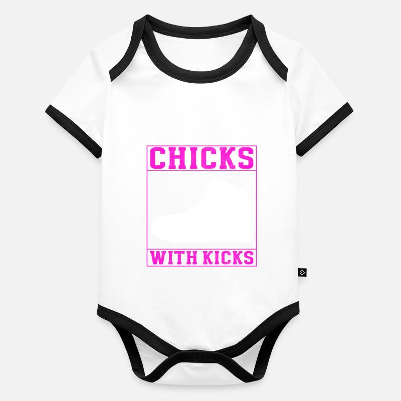Sneakerhead Sneaker Collector Baby Bio-Kurzarm-Kontrastbody