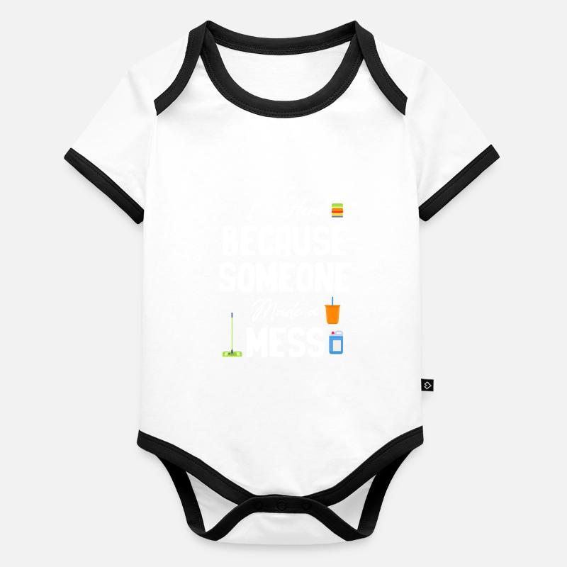 I'm here because someone has a funny Organic Baby Contrasting Bodysuit