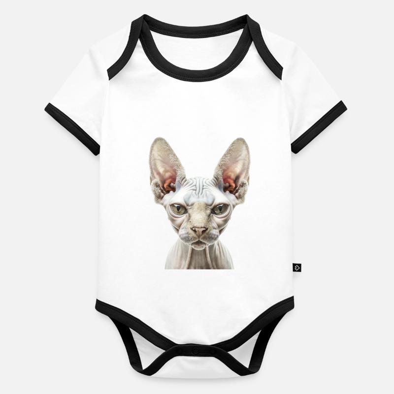 Sphinx Baby Bio-Kurzarm-Kontrastbody
