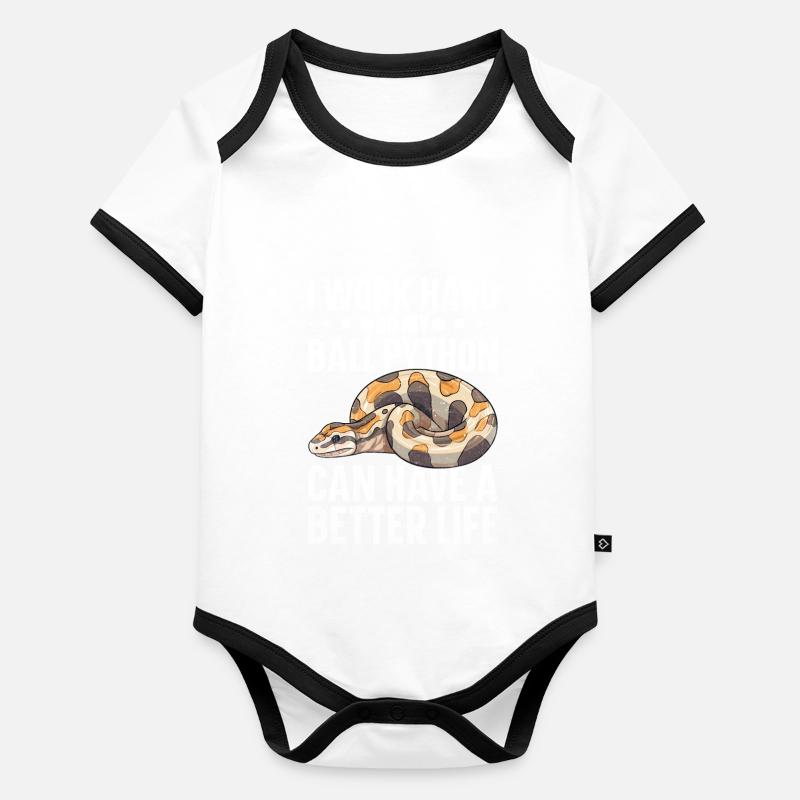 Banana Ball Python Herpetologist Coral Ball Baby Bio-Kurzarm-Kontrastbody
