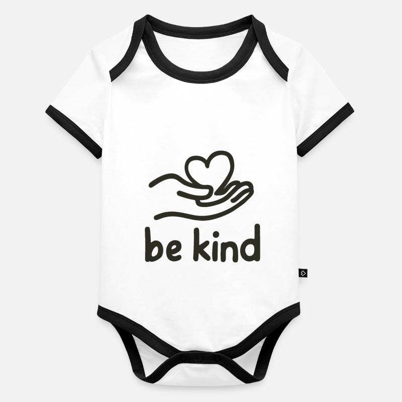 SEI FREUNDLICH Baby Bio-Kurzarm-Kontrastbody