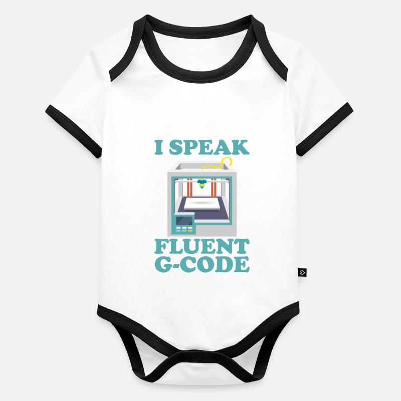 3D Printer Filament 3D Printing 3D Printing 3D Printer Organic Baby Contrasting Bodysuit