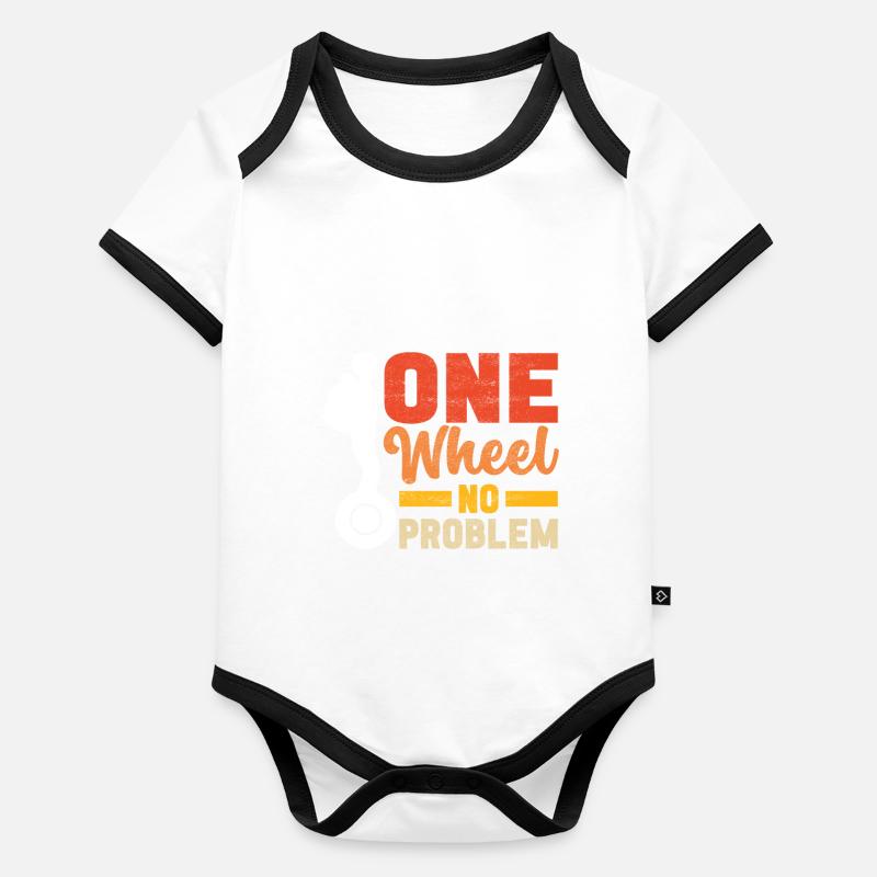 EUC Monowheel Organic Baby Contrasting Bodysuit