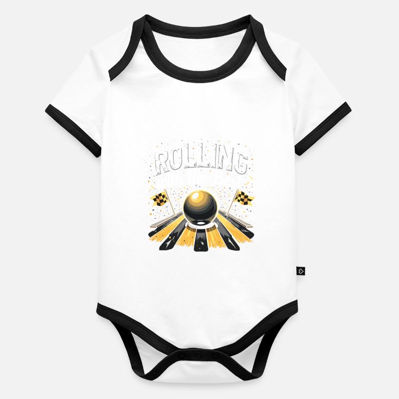 Thrilling Marble Racing Adventures for Enthusiasts Organic Baby Contrasting Bodysuit