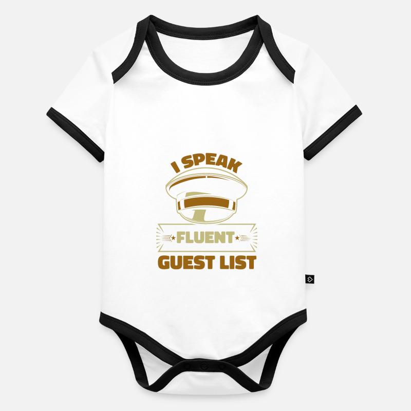 Bouncer Organic Baby Contrasting Bodysuit