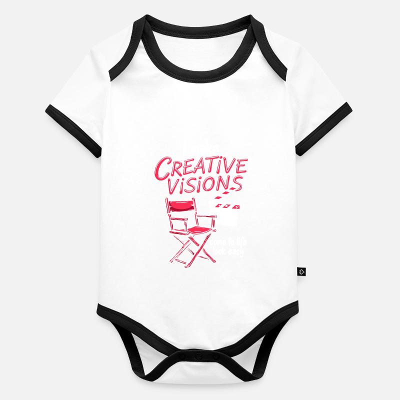 Creative Director Organic Baby Contrasting Bodysuit