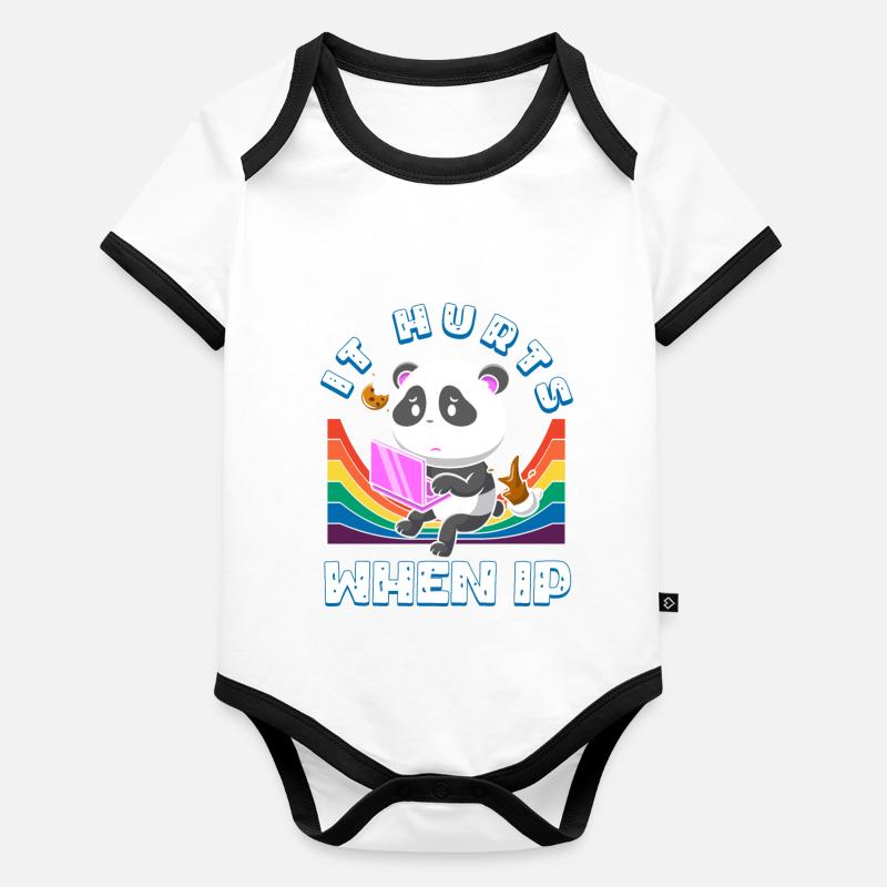 IT Geek, PC Accessories Storage Devices Evolution Organic Baby Contrasting Bodysuit