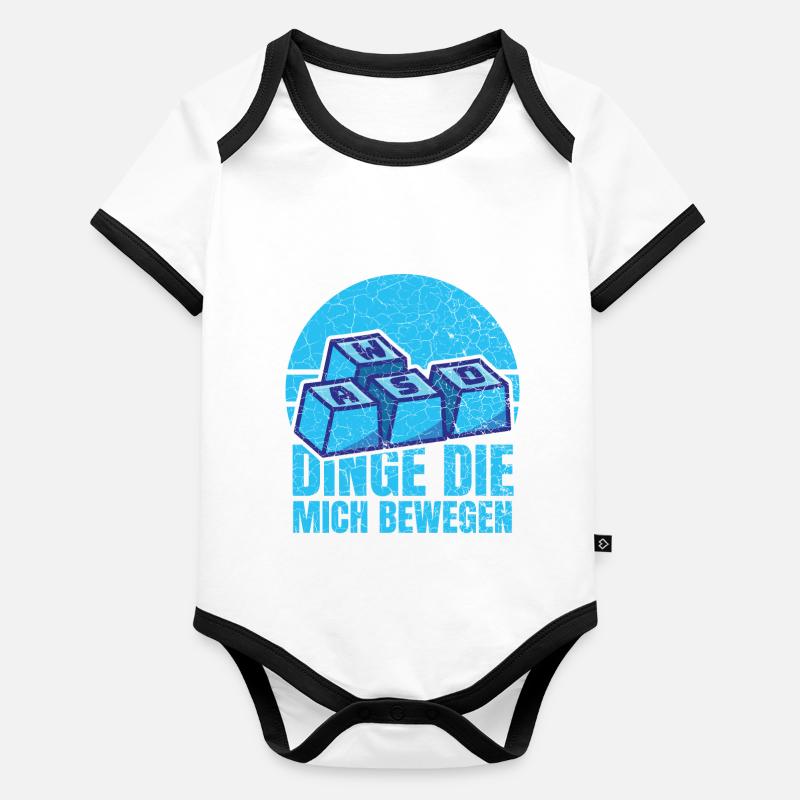 IT Geek, PC Accessories Storage Devices Evolution Organic Baby Contrasting Bodysuit