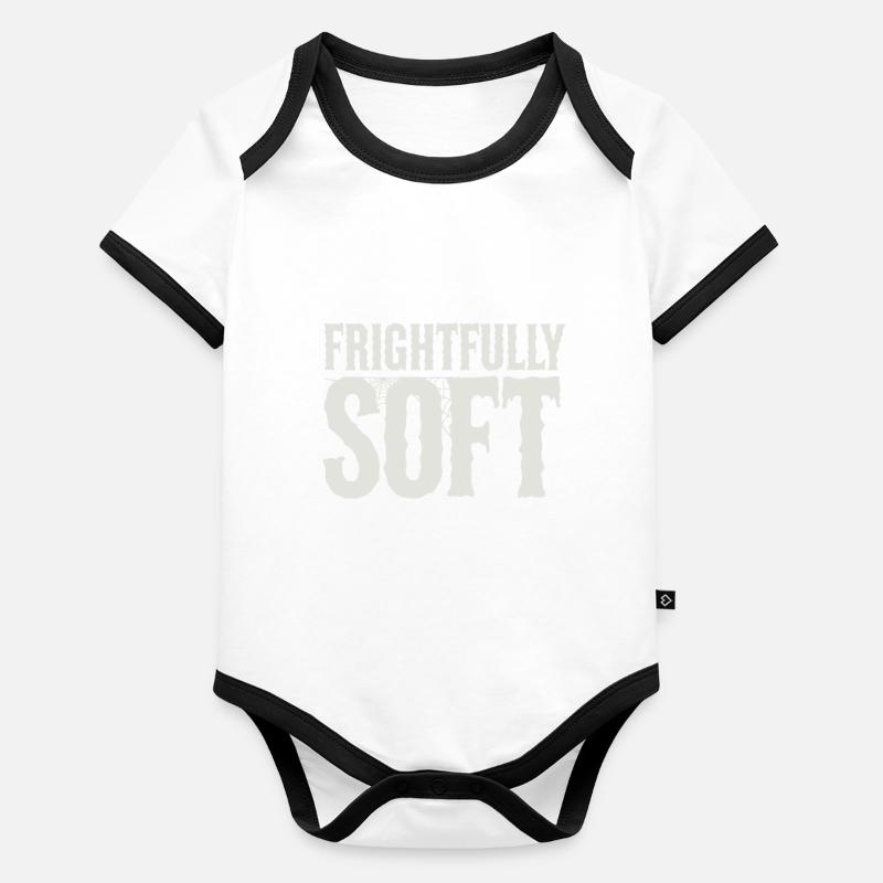 Cozy, Horror, Aesthetics, Spooky, Cozy Organic Baby Contrasting Bodysuit