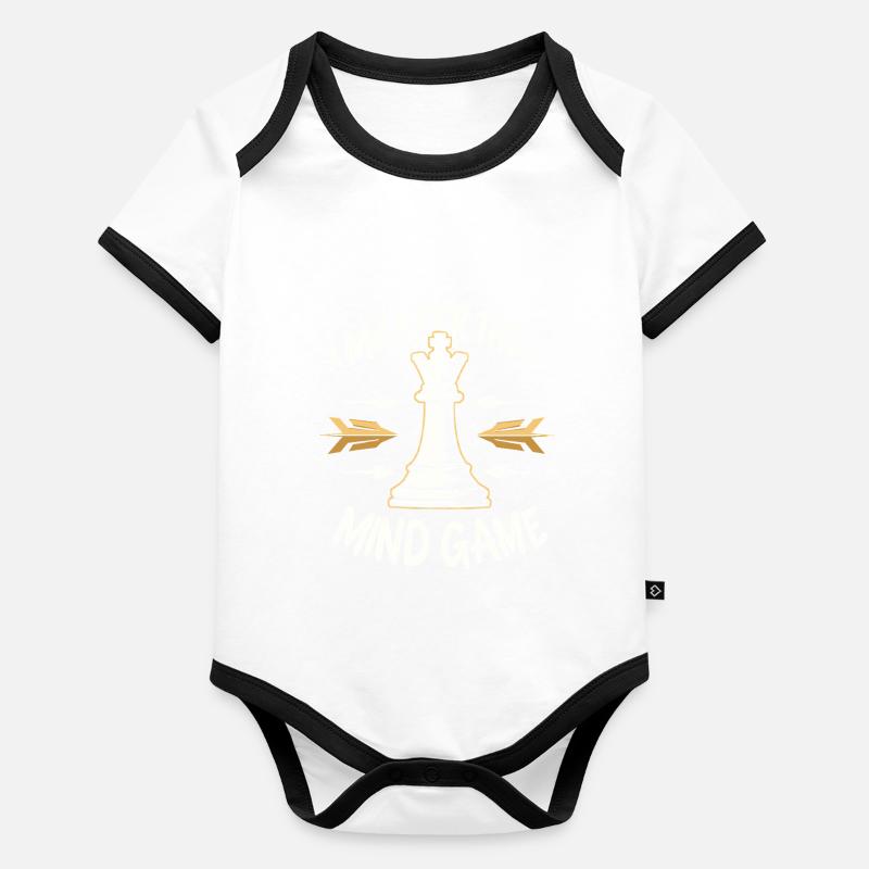 Chess Tacticians Strategy Masters Tactical Baby Bio-Kurzarm-Kontrastbody
