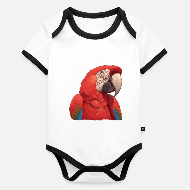 Aras Ara Baby Bio-Kurzarm-Kontrastbody