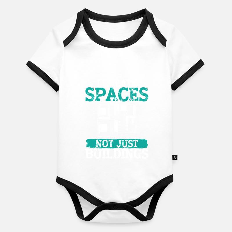 Architect Architecture Gift Architecture Student Organic Baby Contrasting Bodysuit