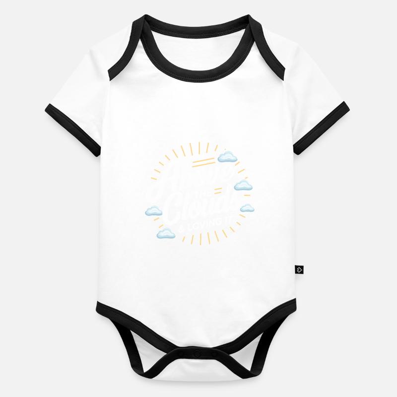 Flight Attendant The Aviation Professional Cabin Crew Organic Baby Contrasting Bodysuit