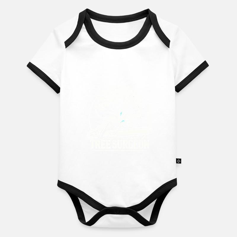 Baumchirurg Baby Bio-Kurzarm-Kontrastbody