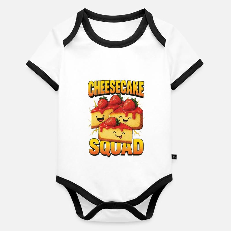 Cheesecake Organic Baby Contrasting Bodysuit