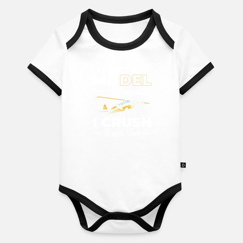 Modellflug Hobby Modellbau Baby Bio-Kurzarm-Kontrastbody