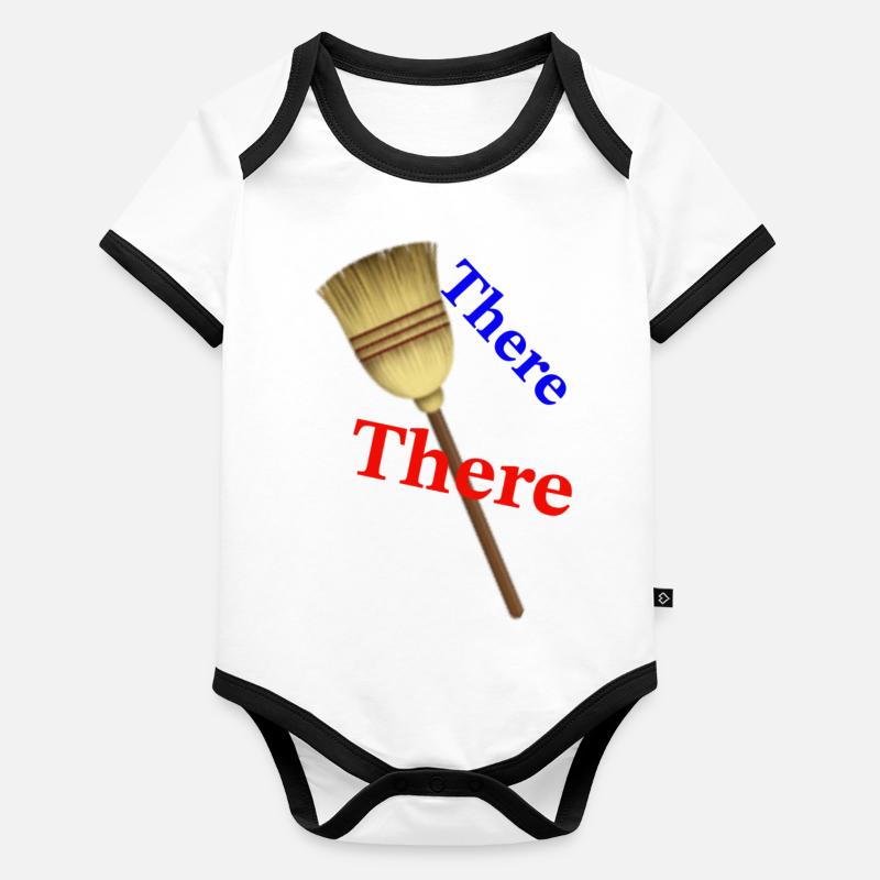 There Organic Baby Contrasting Bodysuit