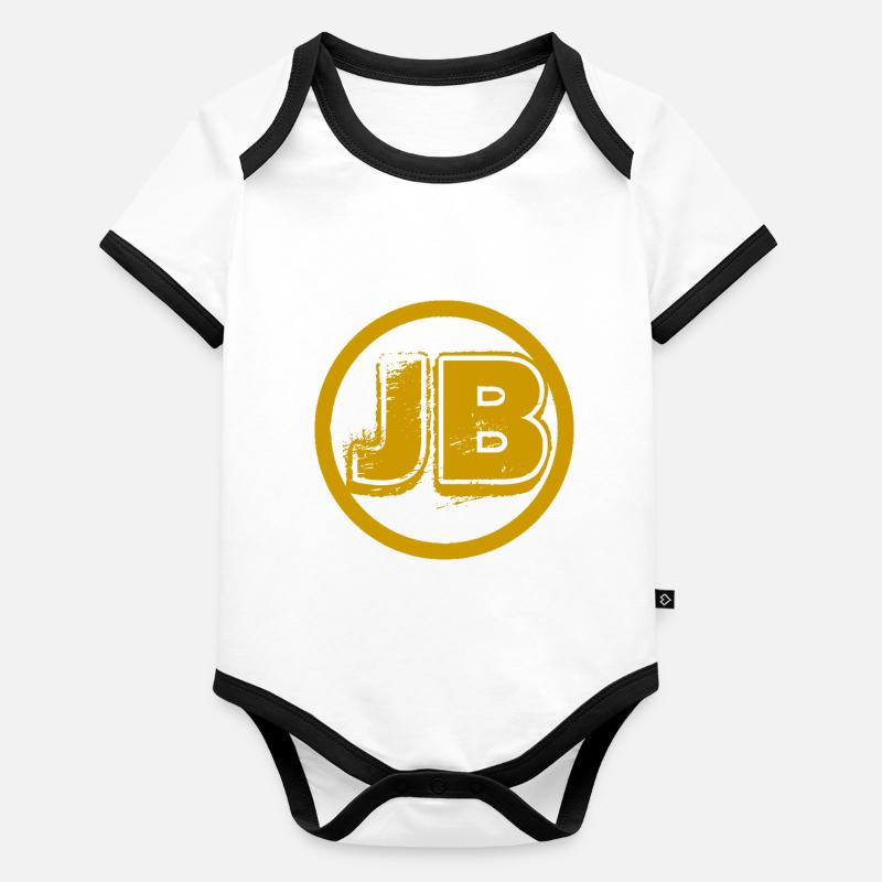Des trucs avec le logo JB Body Bébé bio contrasté manches courtes