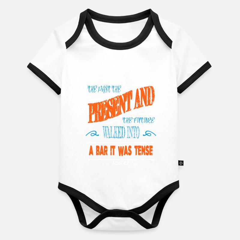 funny sayings gift idea sayings reading geek bday Organic Baby Contrasting Bodysuit