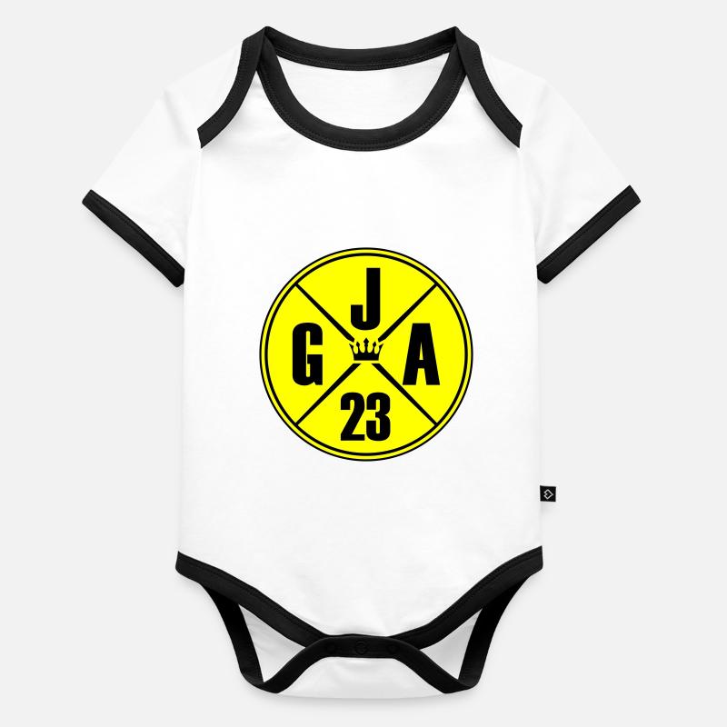 Jga 2023 Junggesellenabschied Baby Bio-Kurzarm-Kontrastbody
