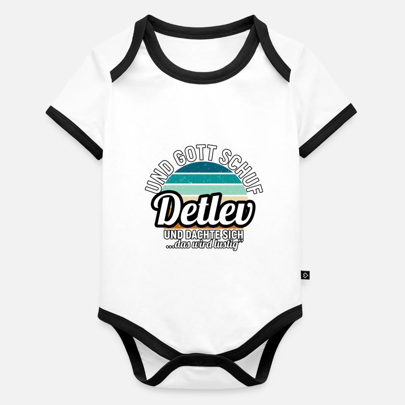 Dierk Baby Bio-Kurzarm-Kontrastbody