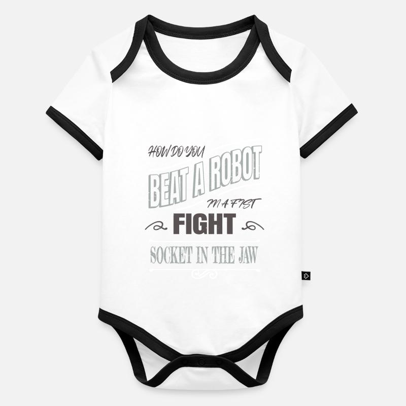 Robotics Engineering Artificial Intelligence Organic Baby Contrasting Bodysuit