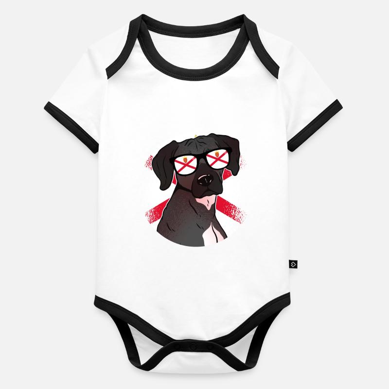 Jersey Organic Baby Contrasting Bodysuit