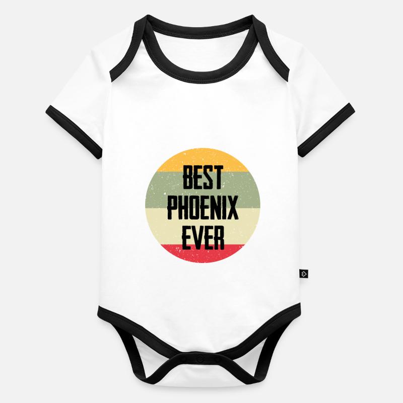 Best Phoenix Ever Organic Baby Contrasting Bodysuit
