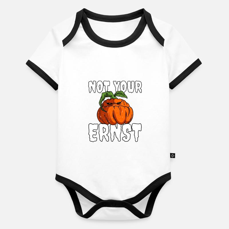 Not Your Ernst Baby Bio-Kurzarm-Kontrastbody