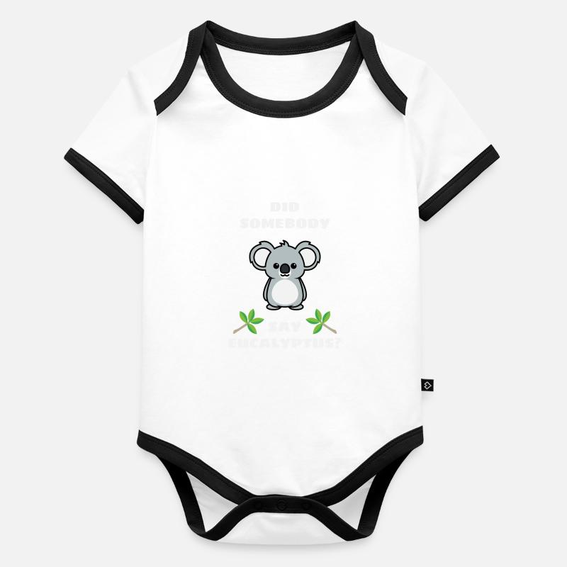 Koala Organic Baby Contrasting Bodysuit