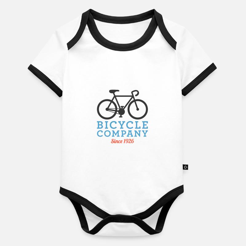Bicycle Company Organic Baby Contrasting Bodysuit
