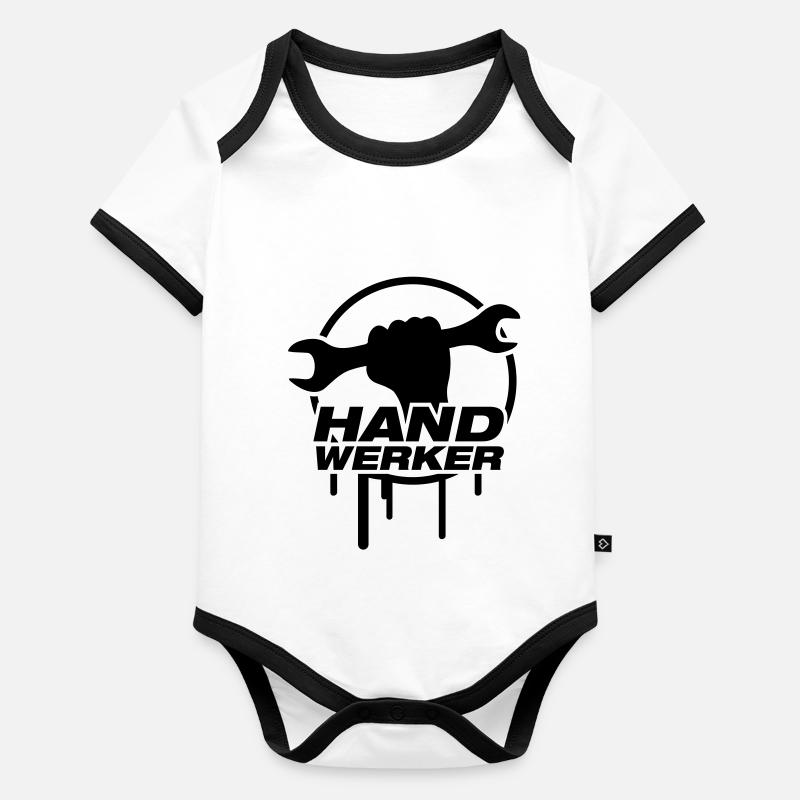 handwerker_logo_f1 Body Bébé bio contrasté manches courtes