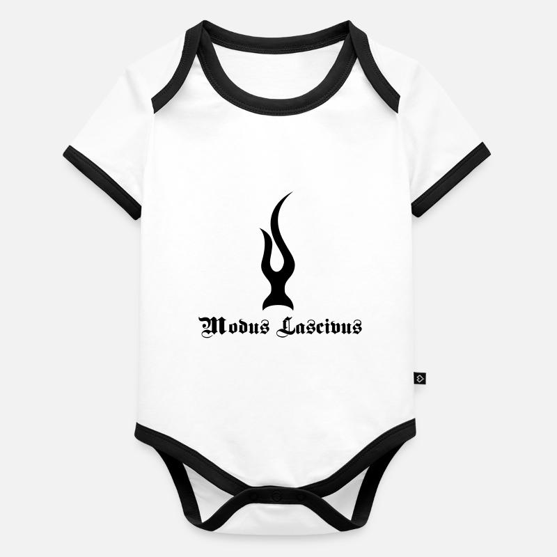 Modus Lascivus Organic Baby Contrasting Bodysuit