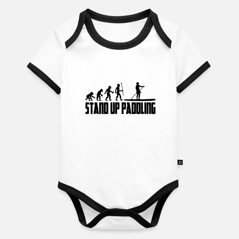 Stand Up Paddle Paddle Stand Up Paddle Evolution SUP Body Bébé bio contrasté manches courtes