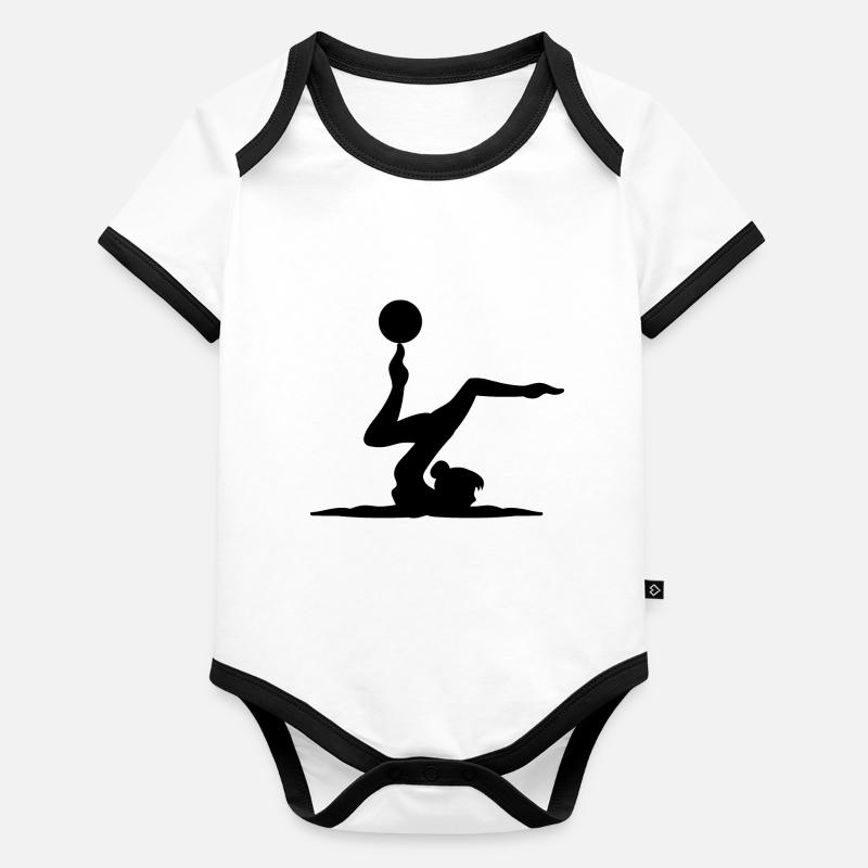 Gymnastics Gymnastics Acrobatics Gymnastics Sport Organic Baby Contrasting Bodysuit