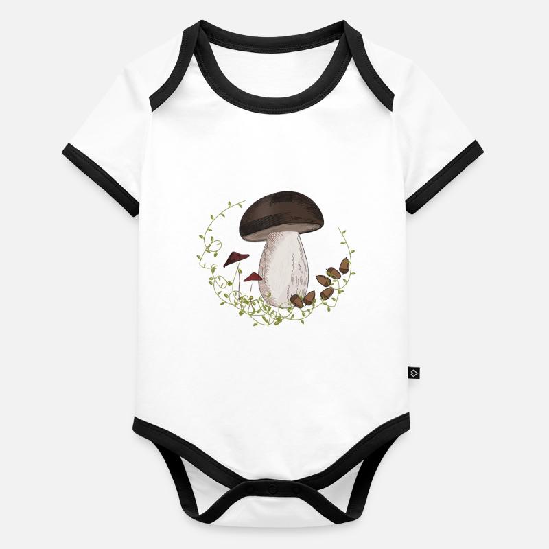 Karl Johan Organic Baby Contrasting Bodysuit