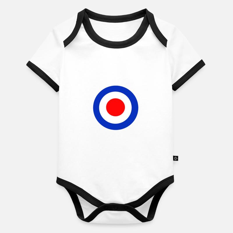 target Organic Baby Contrasting Bodysuit
