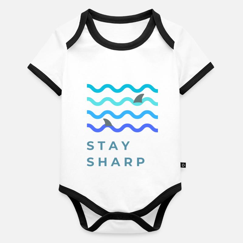 Summer Hive Organic Baby Contrasting Bodysuit
