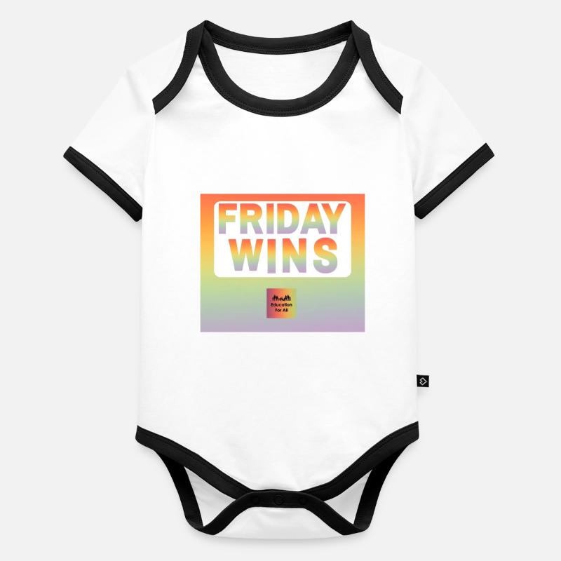 Friday wins E4A Organic Baby Contrasting Bodysuit