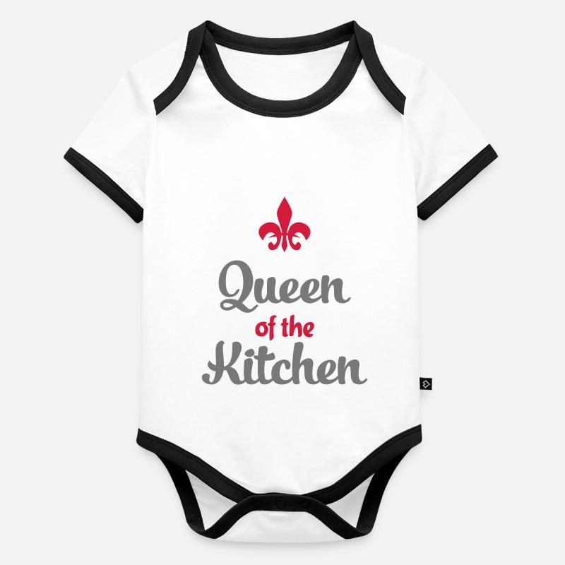 cuisine Body Bébé bio contrasté manches courtes