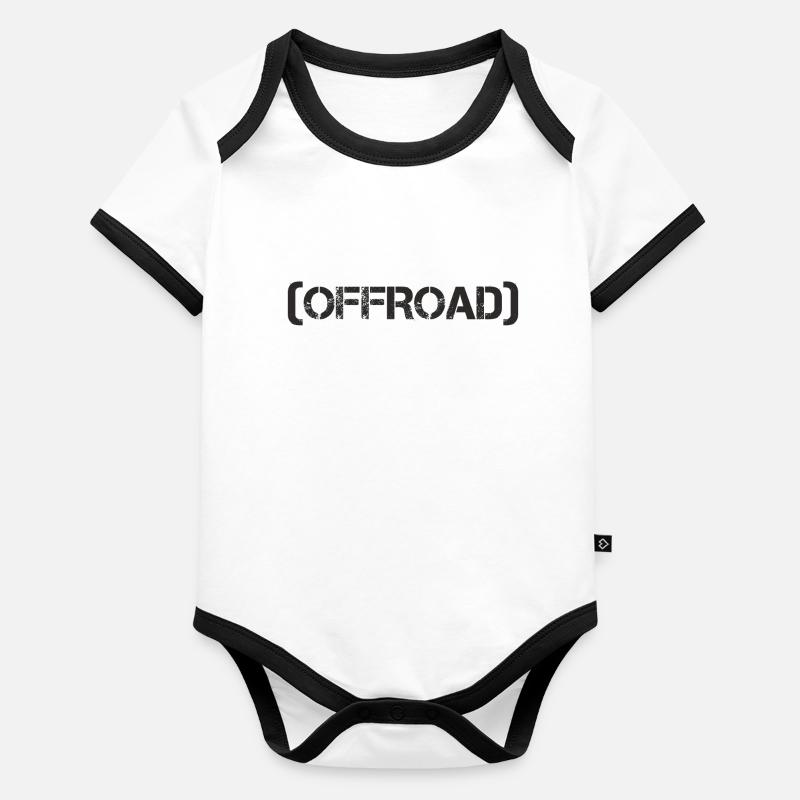 Offroad Baby Bio-Kurzarm-Kontrastbody