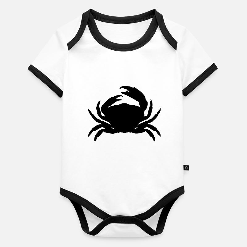 cancer Body Bébé bio contrasté manches courtes