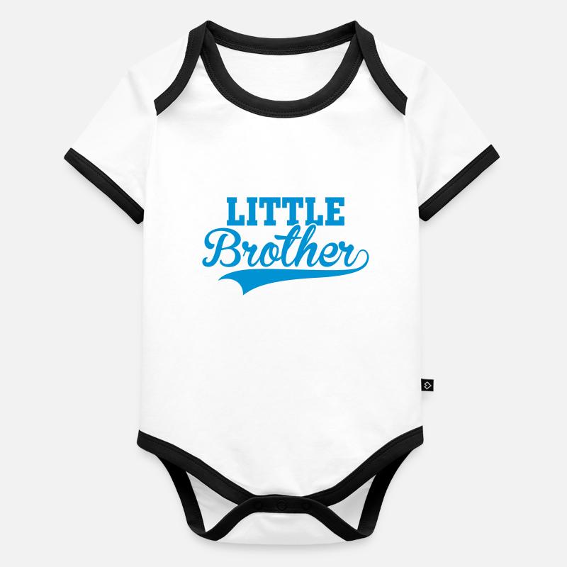 Little Brother - Body Bébé bio contrasté manches courtes - undefined