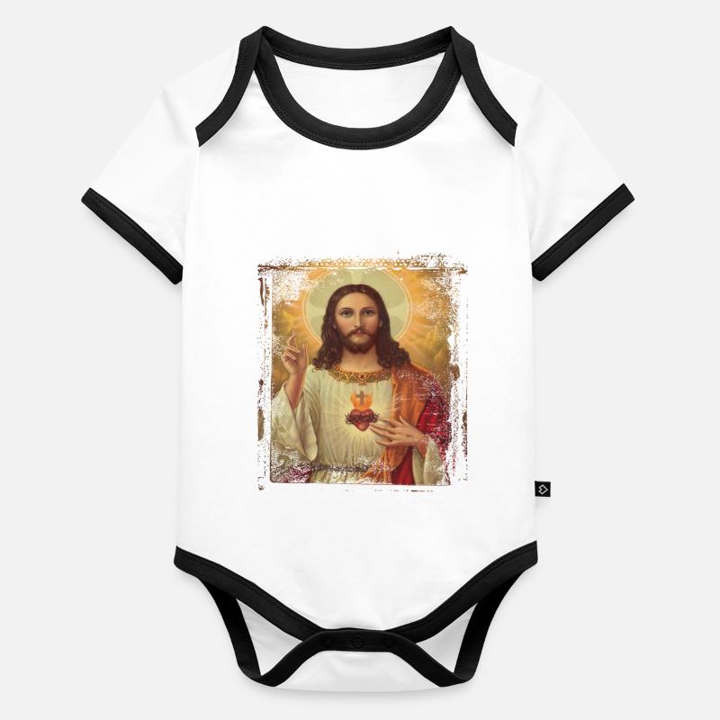 Savior Organic Baby Contrasting Bodysuit