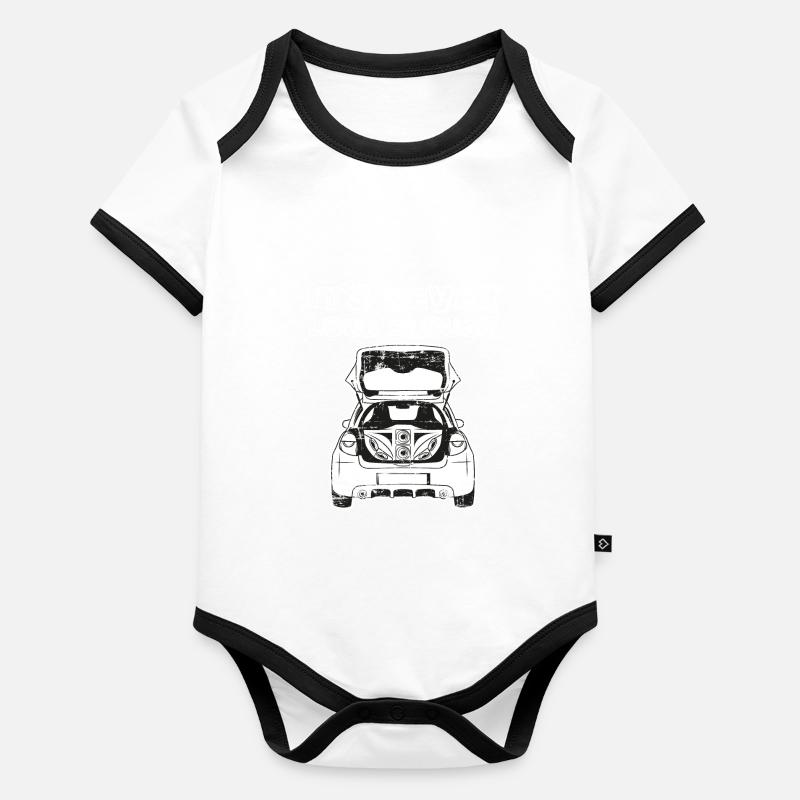 Rims Speed Accelerate Break Wheel Road Design Organic Baby Contrasting Bodysuit